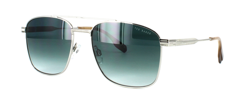 Ted Baker Chase Sunglasses - Silver front left view