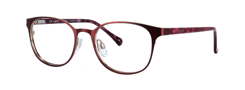 Ted Baker Beck 2232 - Burgundy prescription glasses front left view