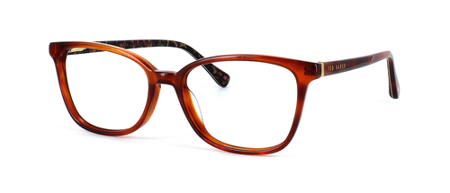 Ted Baker 9154 - Tyra - Shiny Cognac prescription glasses front left view