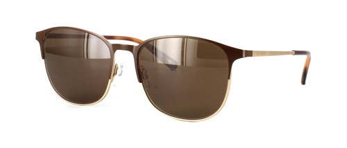 Ted Baker - Goldie - Brown & Gold - Prescription Sunglasses front left view