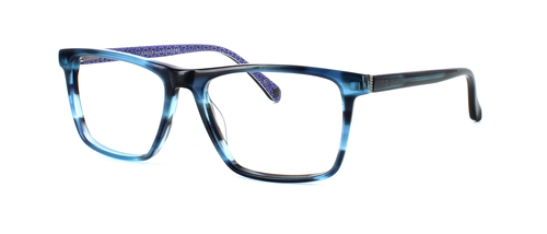 Ted Baker 8217 - Boone - Shiny Blue prescription glasses front left view