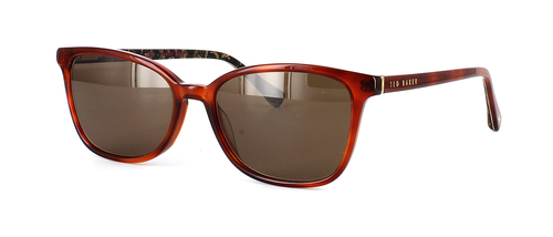 Ted Baker Tyra - Cognac - Sunglasses front left view