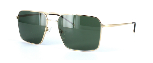 Tipton - Prescription Sunglasses - Gold front left view