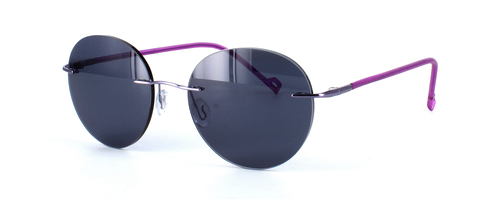 Cosham - Prescription Sunglasses - Lilac front left view