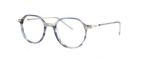 Balmoral - Blueish Grey prescription glasses front left view